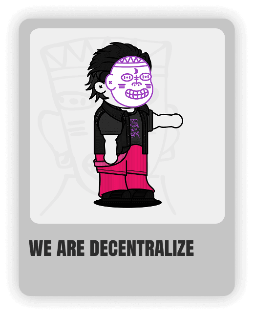 Abstract shape card nineteen