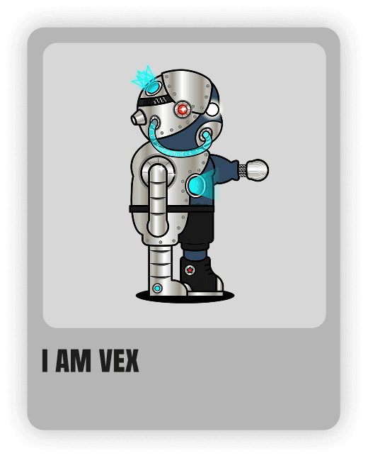 Abstract shape card forty-two